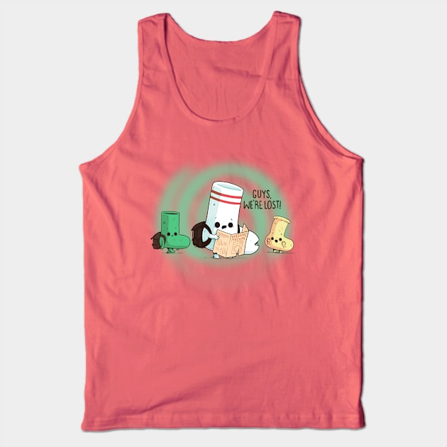 Lost sock! Tank Top by Naolito